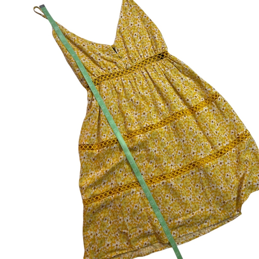 Forever 21 Yellow Floral Mini Dress - Picture 10 of 10